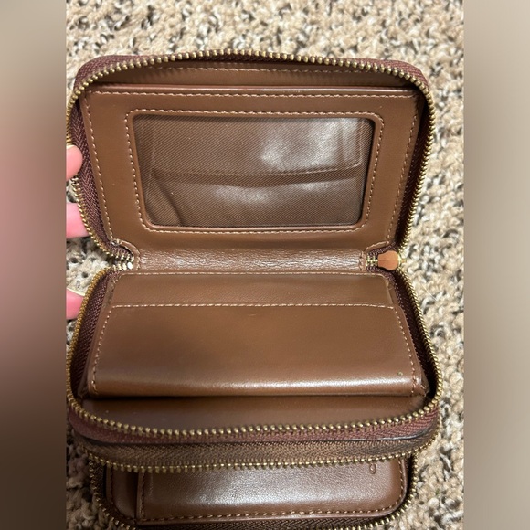 Coach double zip wallet - Picture 2 of 3